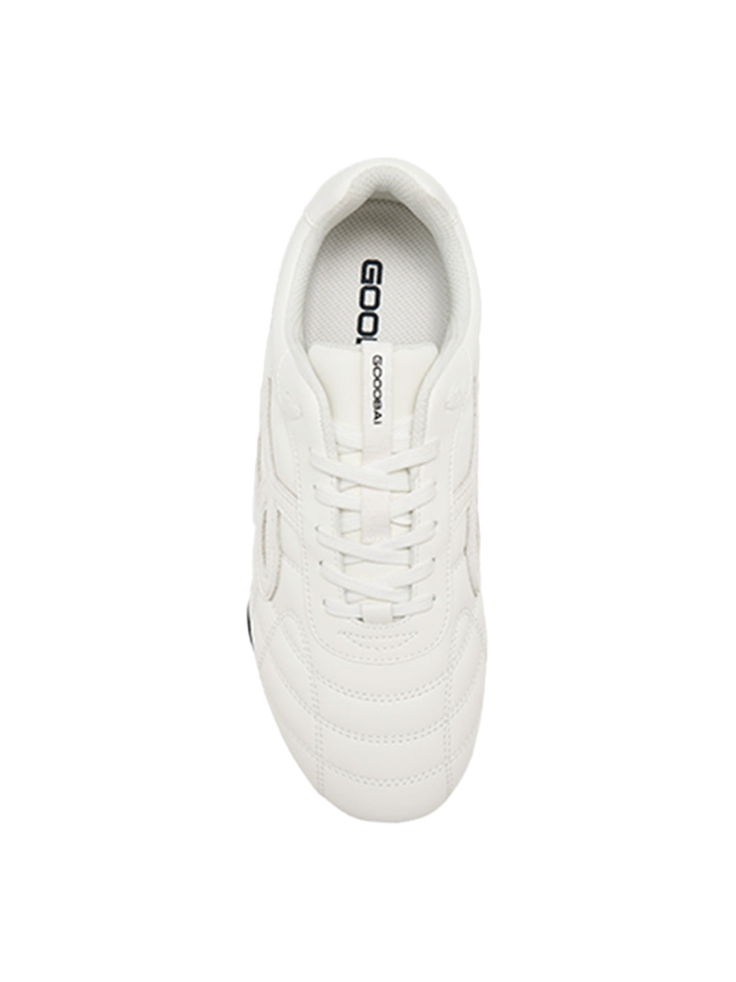 GOODBAI | Retro Leather Soccer Football Flat Trainer-Black&White - PSYLOS 1, GOODBAI | Retro Leather Soccer Football Flat Trainer-Black&White, Retro Trainers, GOODBAI, PSYLOS 1